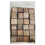 Box of Antique Player Piano Rolls