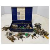 Metal Box of Keys