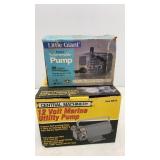 12v Marine Pump (NIB) & Submersible Pump