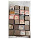 Box of Antique Player Piano Rolls