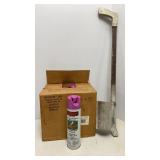 Marking Spray Paint & Gun
