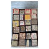 Box of Antique Player Piano Rolls