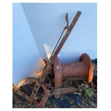 Cast Iron Ratchet Winch & Implement