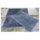 (3) Rubber Floor Mats 33x56