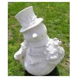 (BC) White Jack Frost Christmas Decoration