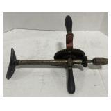 (S) Antique Hand-Crank DrillApprox. (15 in x 12