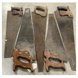 (AL) Wood Hand Saws. 30 to 24in