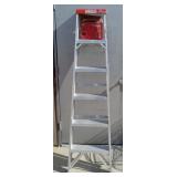 (AJ) Cuprum Aluminum A Frame Ladder 6 foot