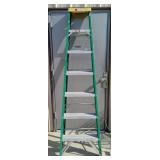 (AJ) Davidson Fiberglass A Frame Ladder 7 foot