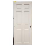 (WE) 6-Panel RH Prehung Exterior Door