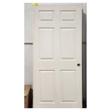 (WE) 6-Panel RH Prehung Exterior Door
