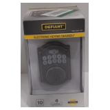 (ZZ) Defiant Electric Keypad Deadbolt.