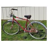 (AG) Schwinn Admiral Matte Red Sports, Outdoors,