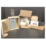 (TT) MSA Mask Mount Battery Air Switch Brass