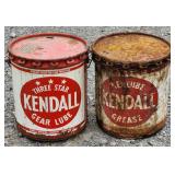 (AC) Three Star Kendall Gear Lube Cans 13H