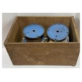 (S) Trustworthy Brand Apples Wooden Crate with