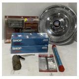 (V) Lot Containing Hubcap, Ford Distributer Gear