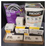 (V) Lot Includes: Backer Rod, Ridgid Wet Pick-Up