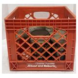 (V) Prairie Farms Crate Containing 5 Cans of