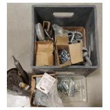 (BZ) Mixed Hardware Eye Anchors Bolts Nuts Angle