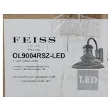 (WE) Feiss LED Ourdoor Patio Wall Lantern Bronze