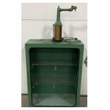 (AC) Metal Cabinet With 2 Shelves Inside With