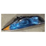 (ZZ)   Right Side Halogen Headlight Lens