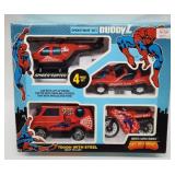 Vintage Buddy L Spider-Man Set Marvel Super Heroes