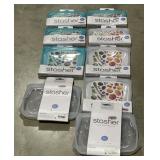 (ZZ) Stasher Silicone Reusable Bags. Bidding 9x