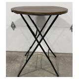 (X) Fold Up Table (Brown) (40x32)  Off Balance
