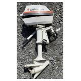 (AZ) Johnson 4 Boat Motor Model 4W79D Appr 38 in