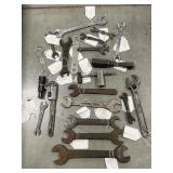 (AL) Various Combo Wrenches & Monkey Wrenches.