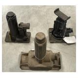 (AL) Vtg.  Screw & Hydraulic Jacks.