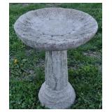 (AC) Mini Stone Bird Bath 13"
