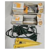 (R) HDX Oscillating Sprinklers Stakes and Outlet