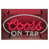 (QQ) Coord On Tap 2 Color Neon Sign, 10in x 18in