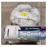 (TT) Lot Includes: Boppy Total Body Pillow And 2