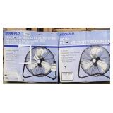 (ZZ) Kool-Flo 20" High Velocity Floor Fan 3-Speed