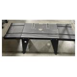 ( AL) Metal Saw Stand. 13in x 34in x 11in