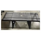 ( AL) Metal Saw Stand. 13in x 34in x 11in