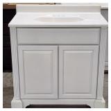 (WE) Bathroom Vanity 2-Door Sink Top 36" Snowdrift
