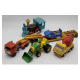 Mini Tonka Cement Mixer, Garden Tractor, Windup
