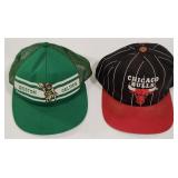 Vintage Chicago Bulls & Boston Celtics Snapbacks