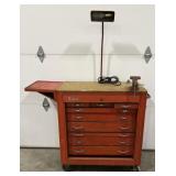 (AC) Snap-On Tool Box With 9 Drawers No Keys With