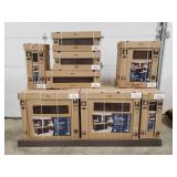 (ZZ) Hampton Bay Shaker Brindle Cabinets, 36"