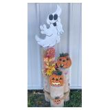 (AC) Wooden Handmade Halloween Decor 36"