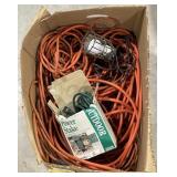 (K) Various Extension Chords, Indoor/Outdoor.