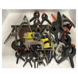 (AC) Mixed Lot Of Clamps, Some Vintage Includes