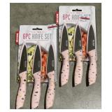 (ZZ) Artcook 6pc Knife Sets. Bidding 2x The Money