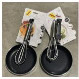 (ZZ) Care Kitchen Mini Frying Pan W/ Whisk.